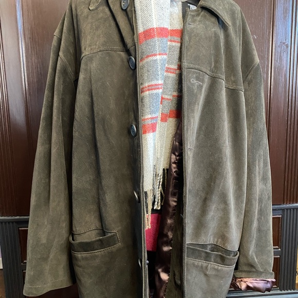 Mantique Brown Leather Jacket - Picture 11 of 13